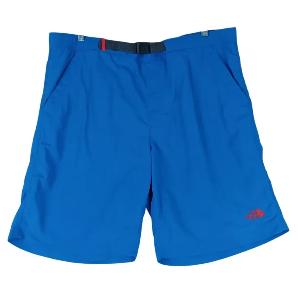 The North Face‎ Shorts Mens Large 40X10 Blue Belted Hiking Swim Logo